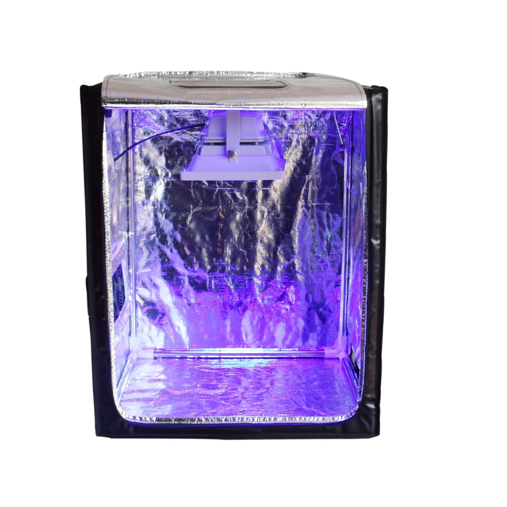 3D Printer Resin - กล่องแสงยูวีสำหรับงาน DIY ที่ทำในประเทศสหรัฐฯ สำหรับการฟื้นฟูพื้นผิวที่เหลืองและทำให้กล่องไอซิ่งขาวขึ้น 395nm 405nm