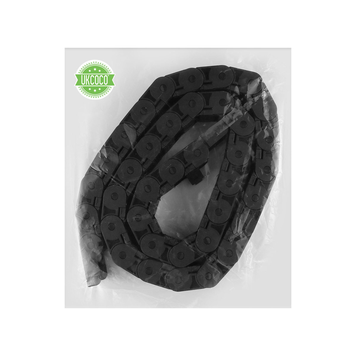 3D Printing Plastic - โซ่พลาสติกสีดำ 1 เมตร สำหรับเครื่องจักรซีเอ็นซี เครื่องพิมพ์ 3