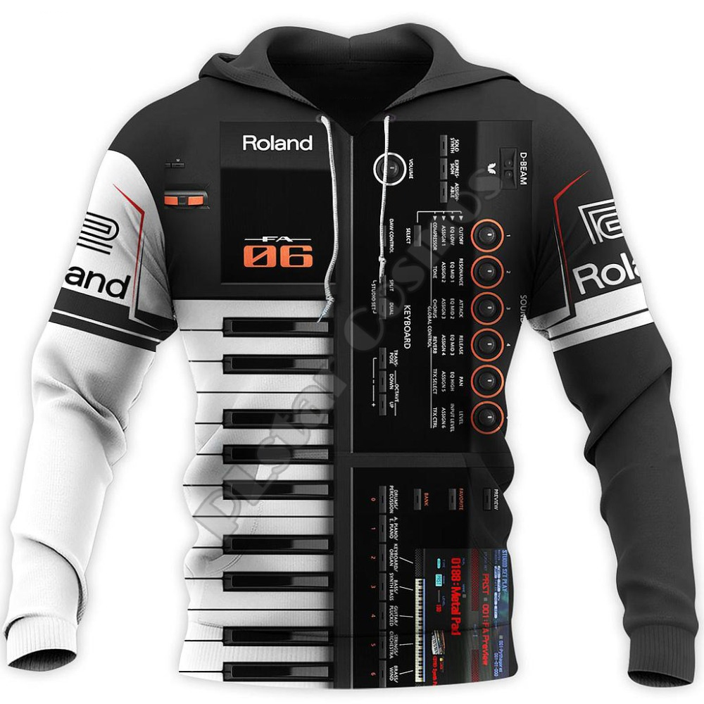 3D Printing Guitar - เสื้อฮู้ด/เสื้อยืดพิมพ์ลาย3D สำหรับผู้ชายผู้หญิงเครื่องดนตรีเปียโนกีตาร์ทรัมเป็ตไวโอลิน