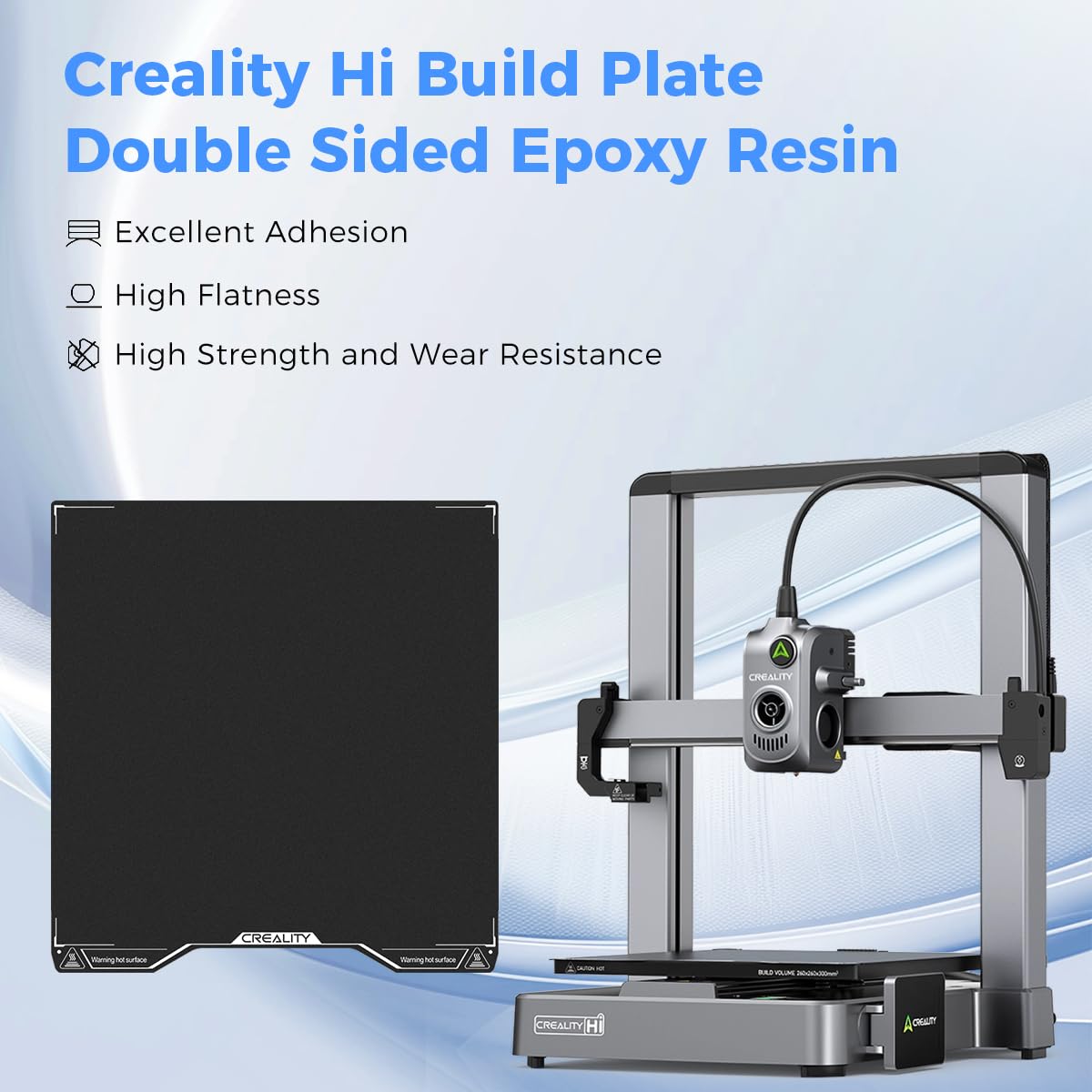 แผ่นรองพิมพ์ Creality Hi Epoxy - 3D Printing News บทวิจารณ์และราคา