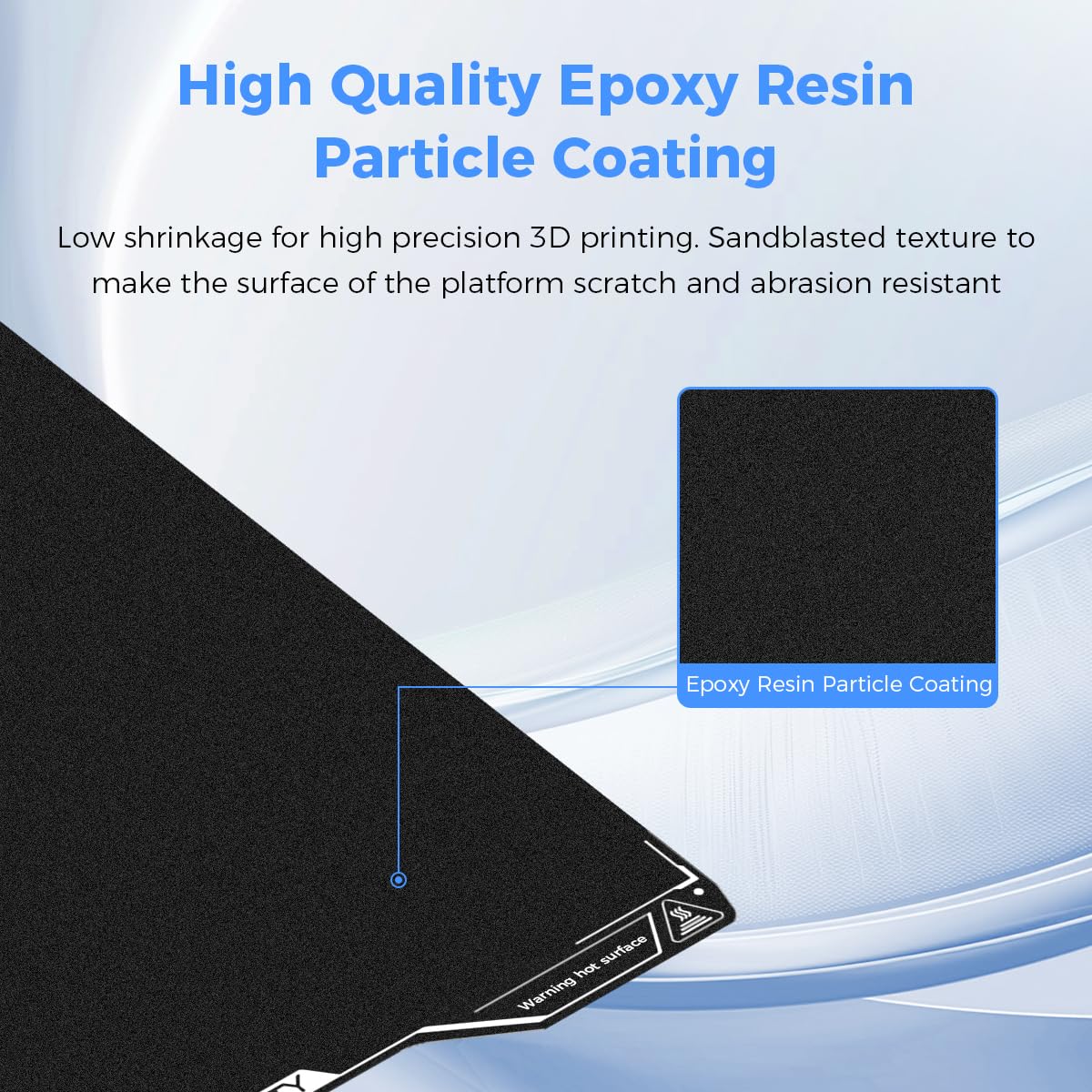 แผ่นรองพิมพ์ Creality Hi Epoxy - 3D Printing News บทวิจารณ์และราคา