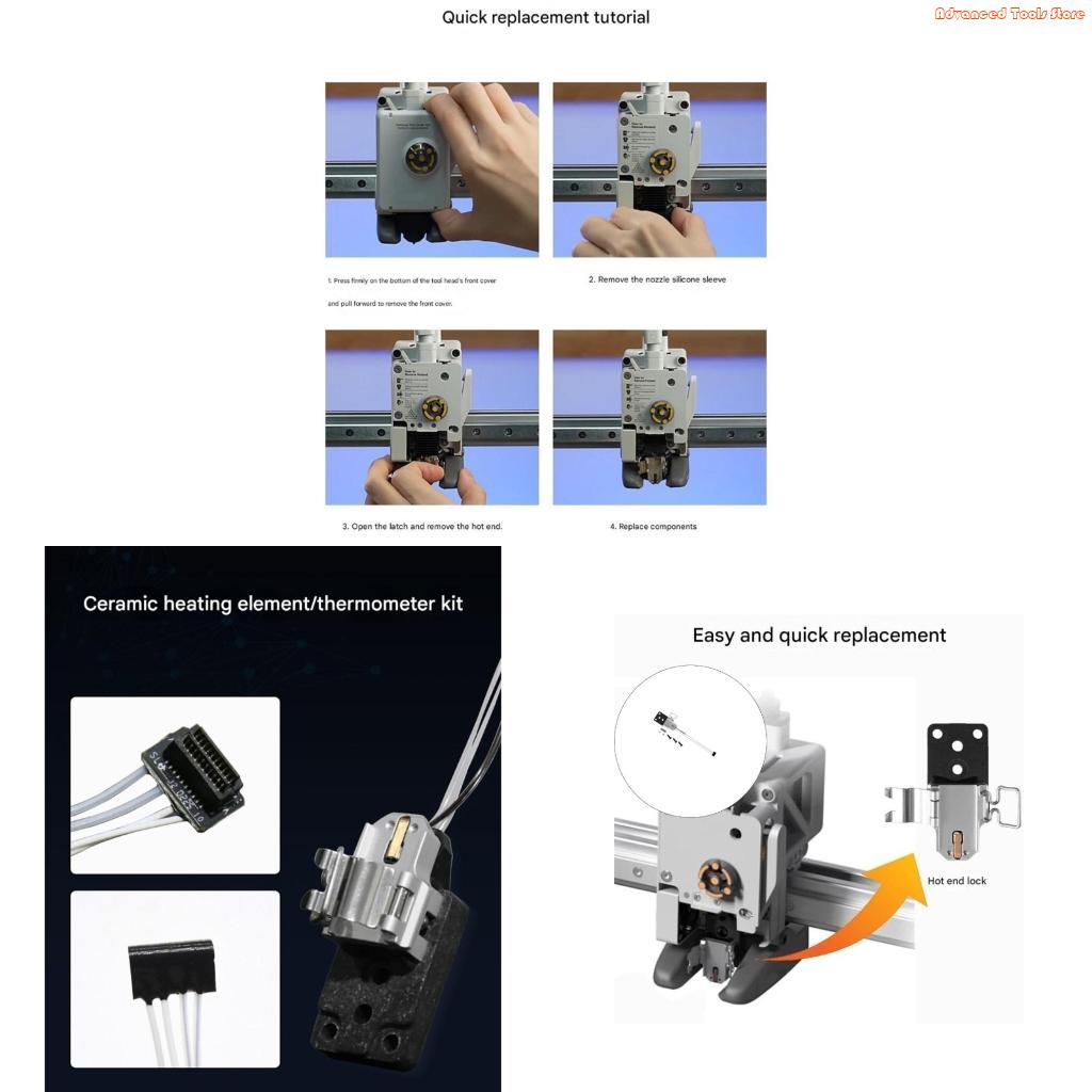 ชุดทำความร้อนแบ่งความร้อนเซราม - 3D Printing Zirconia บทวิจารณ์และราคา