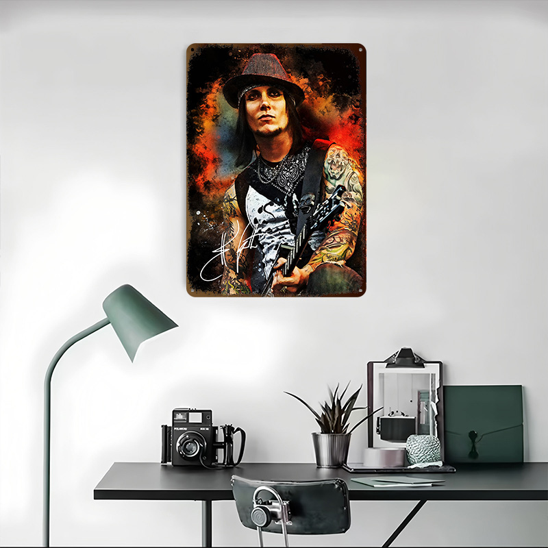 โปสเตอร์ภาพเหมือน Synyster Gat - 3D Printing Guitar บทวิจารณ์และราคา