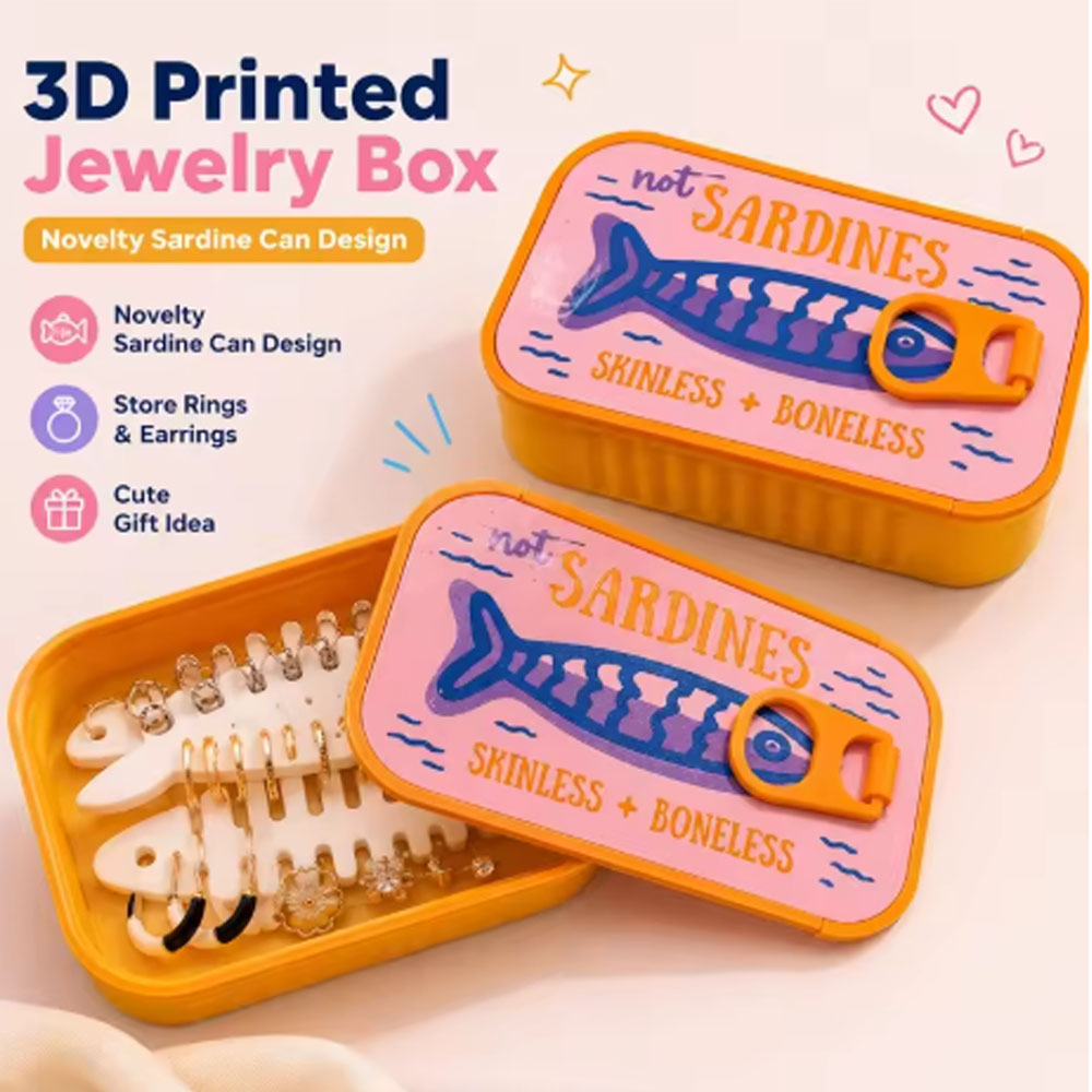 กล่องใส่เครื่องประดับทรงกระป๋อ - 3D Printing Jewellery บทวิจารณ์และราคา