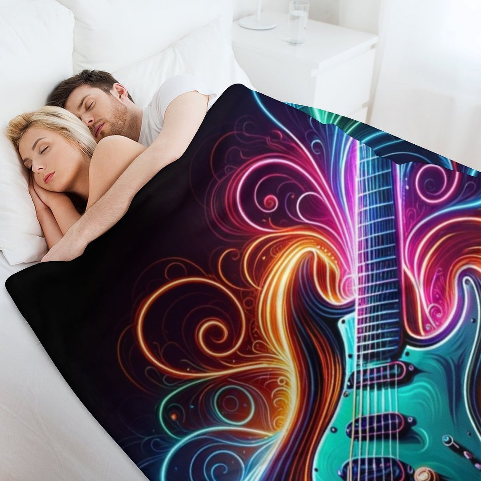นีออนกรูฟ - ผ้าห่มกันหนาวลายกี - 3D Printing Guitar บทวิจารณ์และราคา