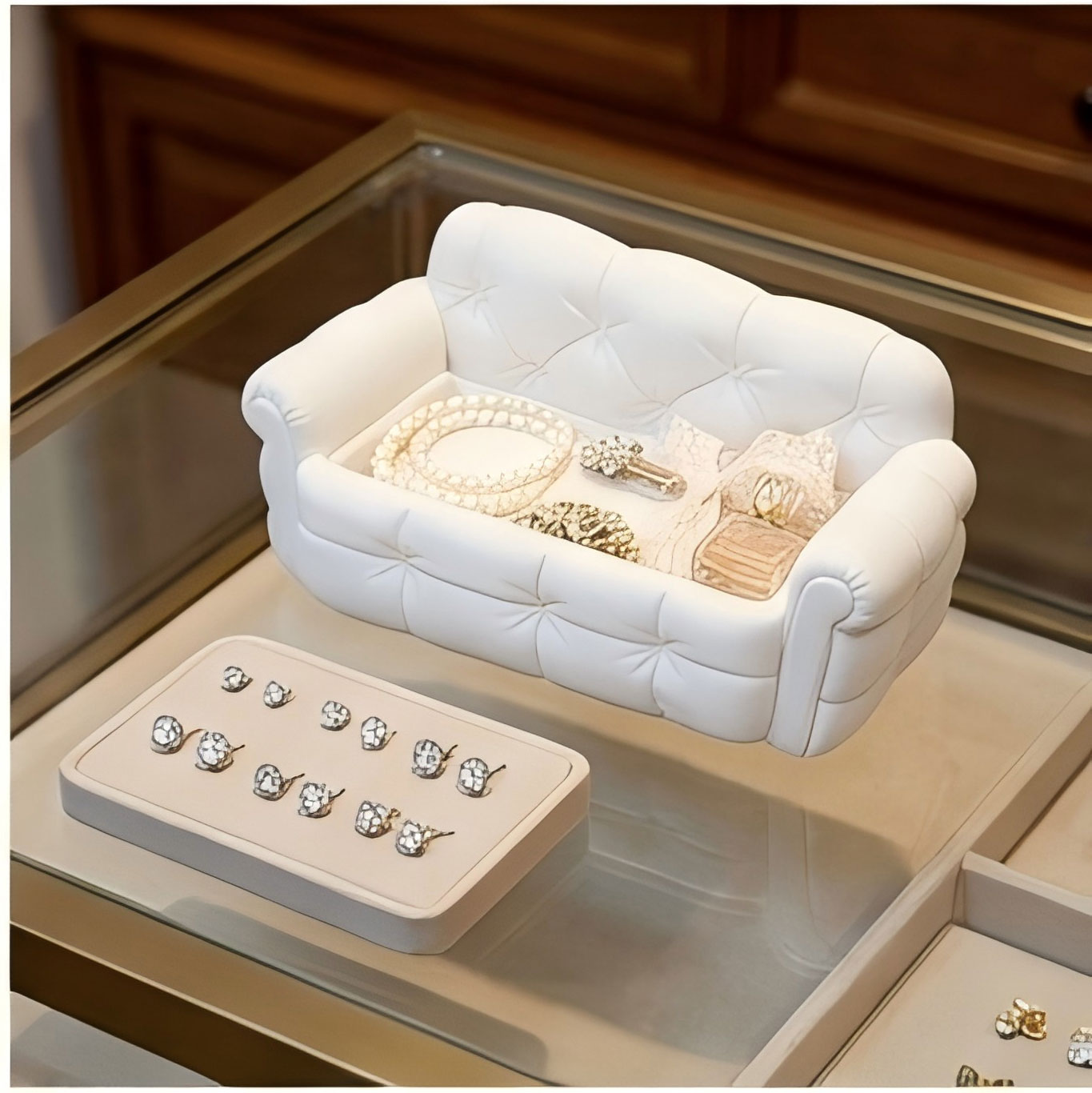 ถาดเก็บเครื่องประดับรูปโซฟาขนา - 3D Printing Jewellery บทวิจารณ์และราคา