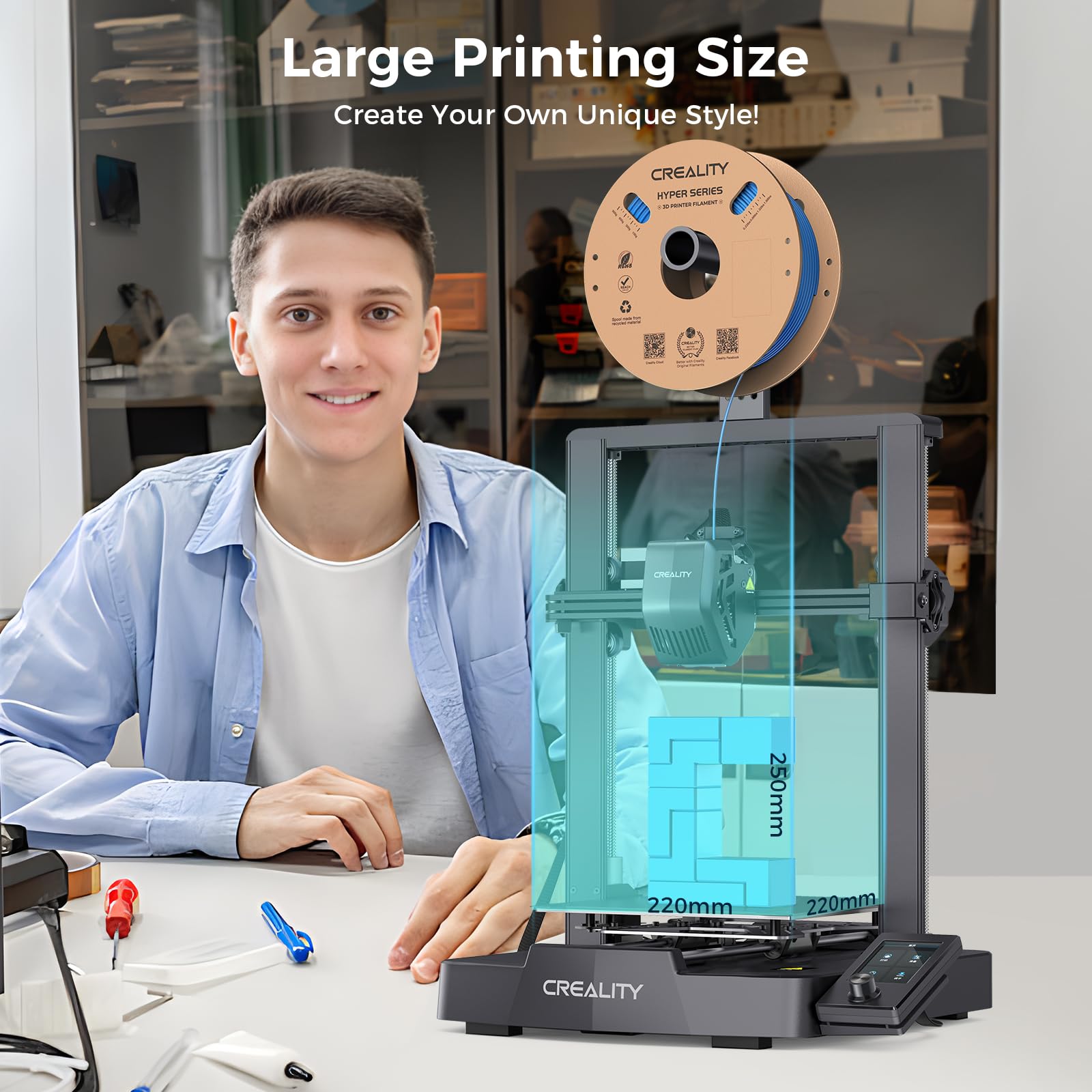 เครื่องพิมพ์3D แบบ Ender-3 Cre - Resin Curing Station บทวิจารณ์และราคา