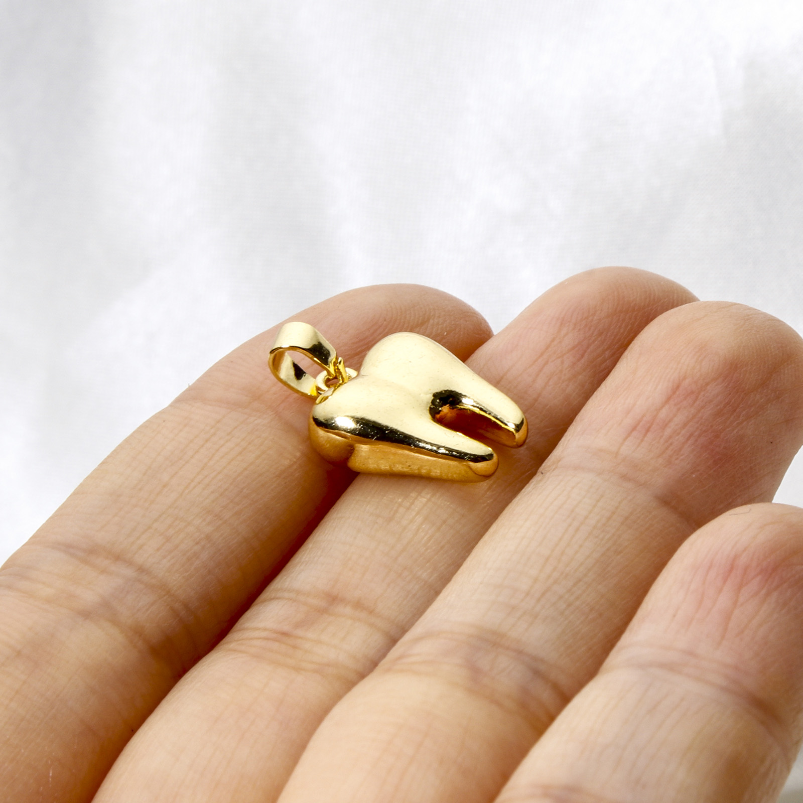 2pcs มินิทองเหลือง Charms ทองส - 3D Printing Jewellery บทวิจารณ์และราคา
