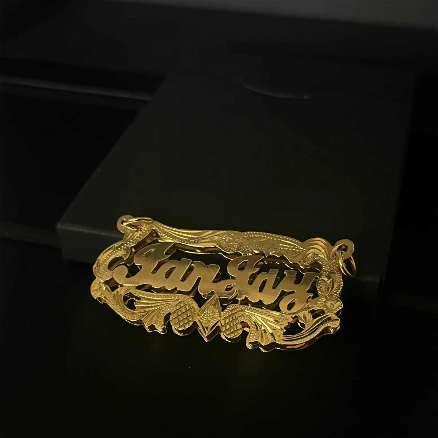 จี้ชื่อคู่ชุบทอง 18K แบบกำหนดเ - 3D Printing Jewellery บทวิจารณ์และราคา