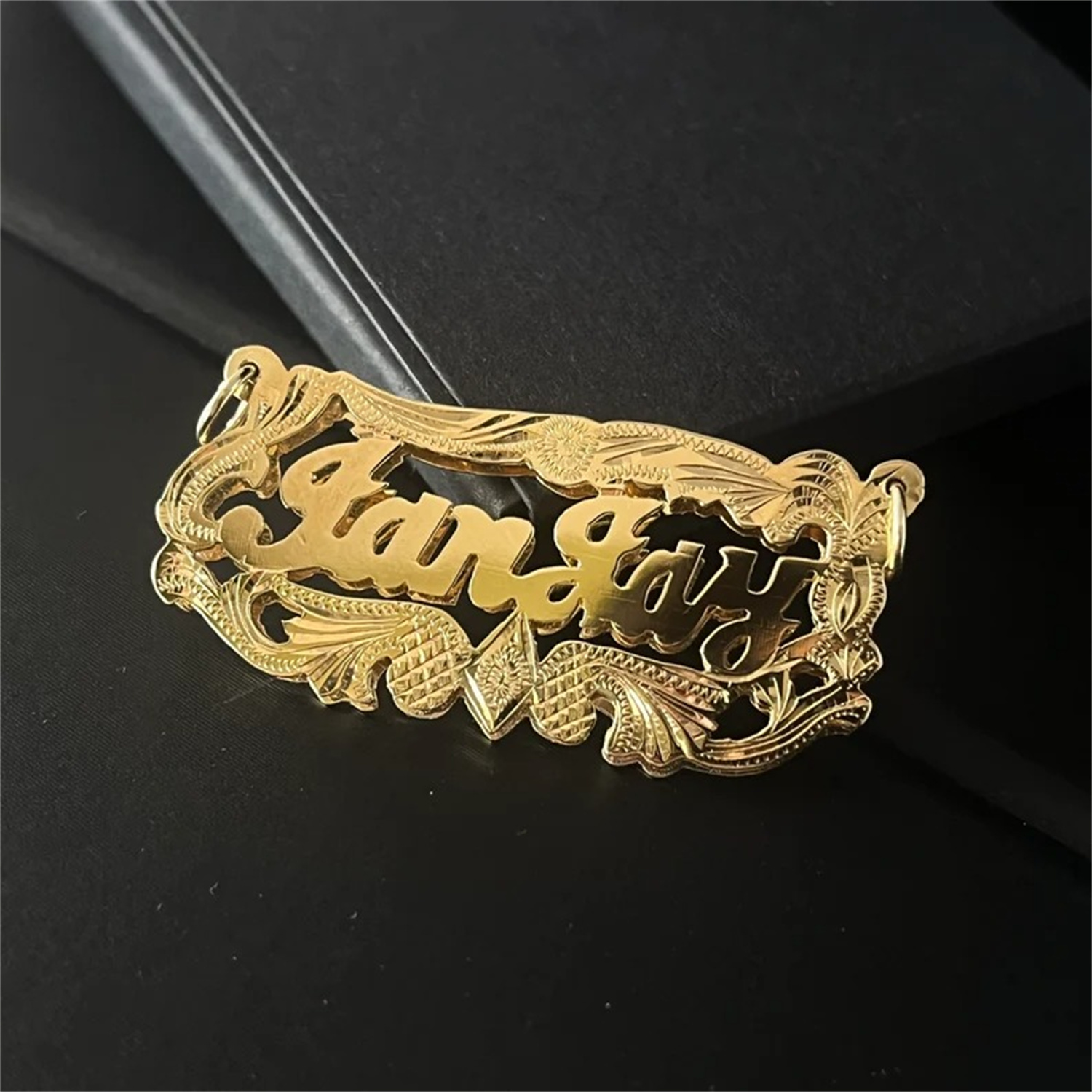 จี้ชื่อคู่ชุบทอง 18K แบบกำหนดเ - 3D Printing Jewellery บทวิจารณ์และราคา