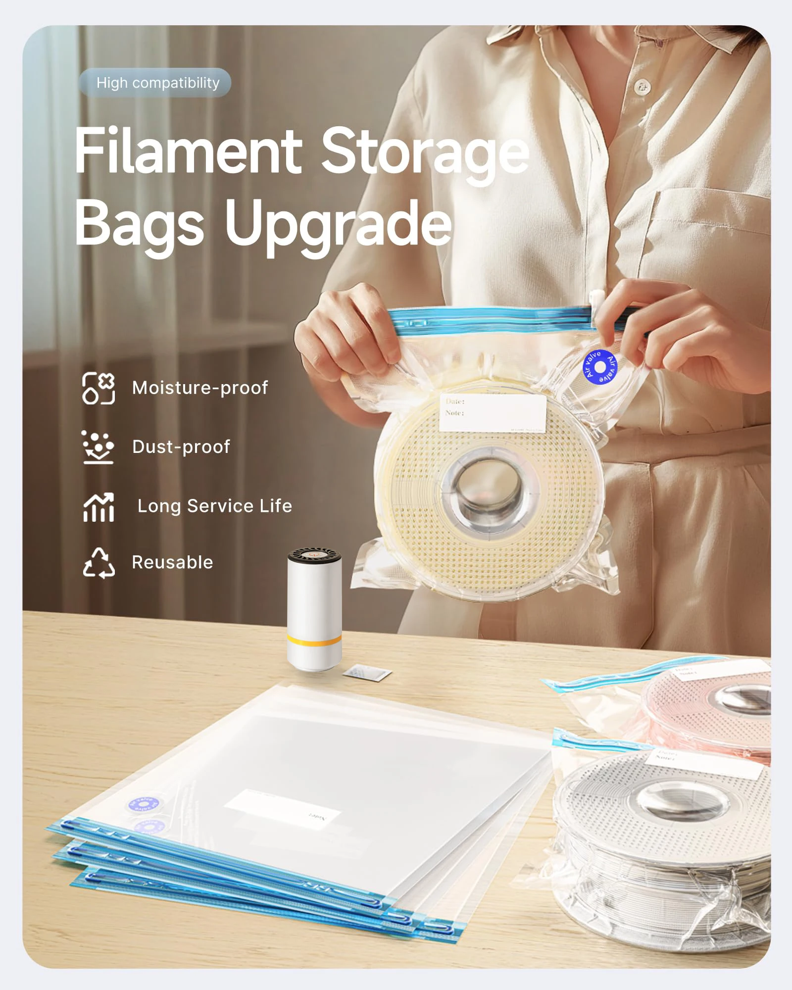 ถุงสูญญากาศใยเครื่องพิมพ์ 3D พ - 3D Printing Fff บทวิจารณ์และราคา