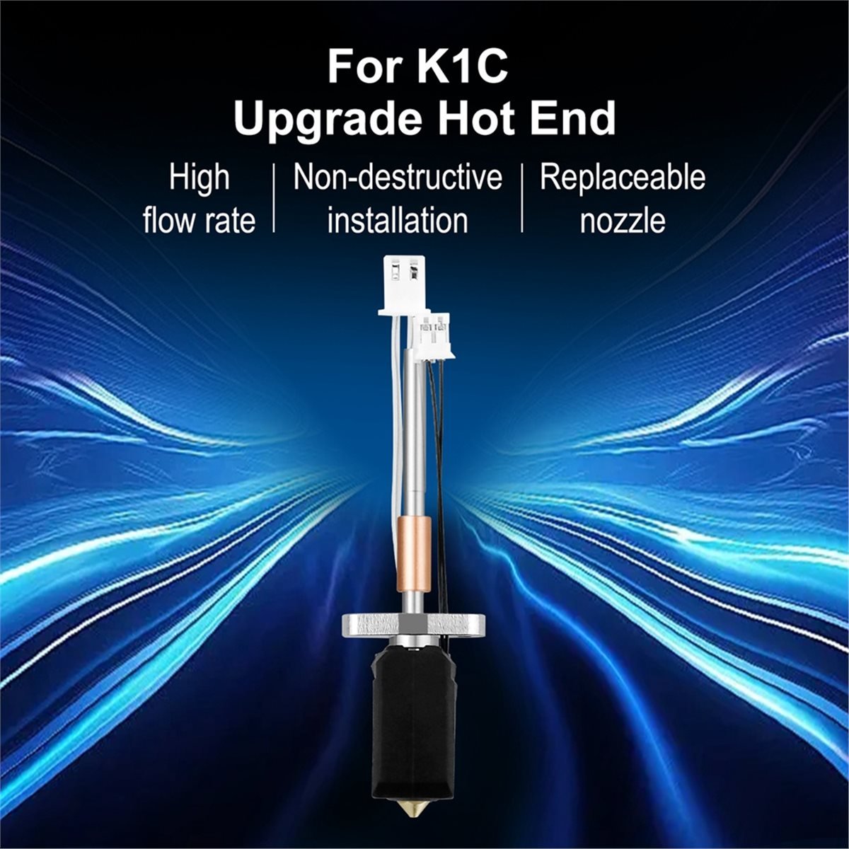 ชุดอัพเกรดฮอตเอนด์สำหรับ K1C ห - 3D Printing News บทวิจารณ์และราคา