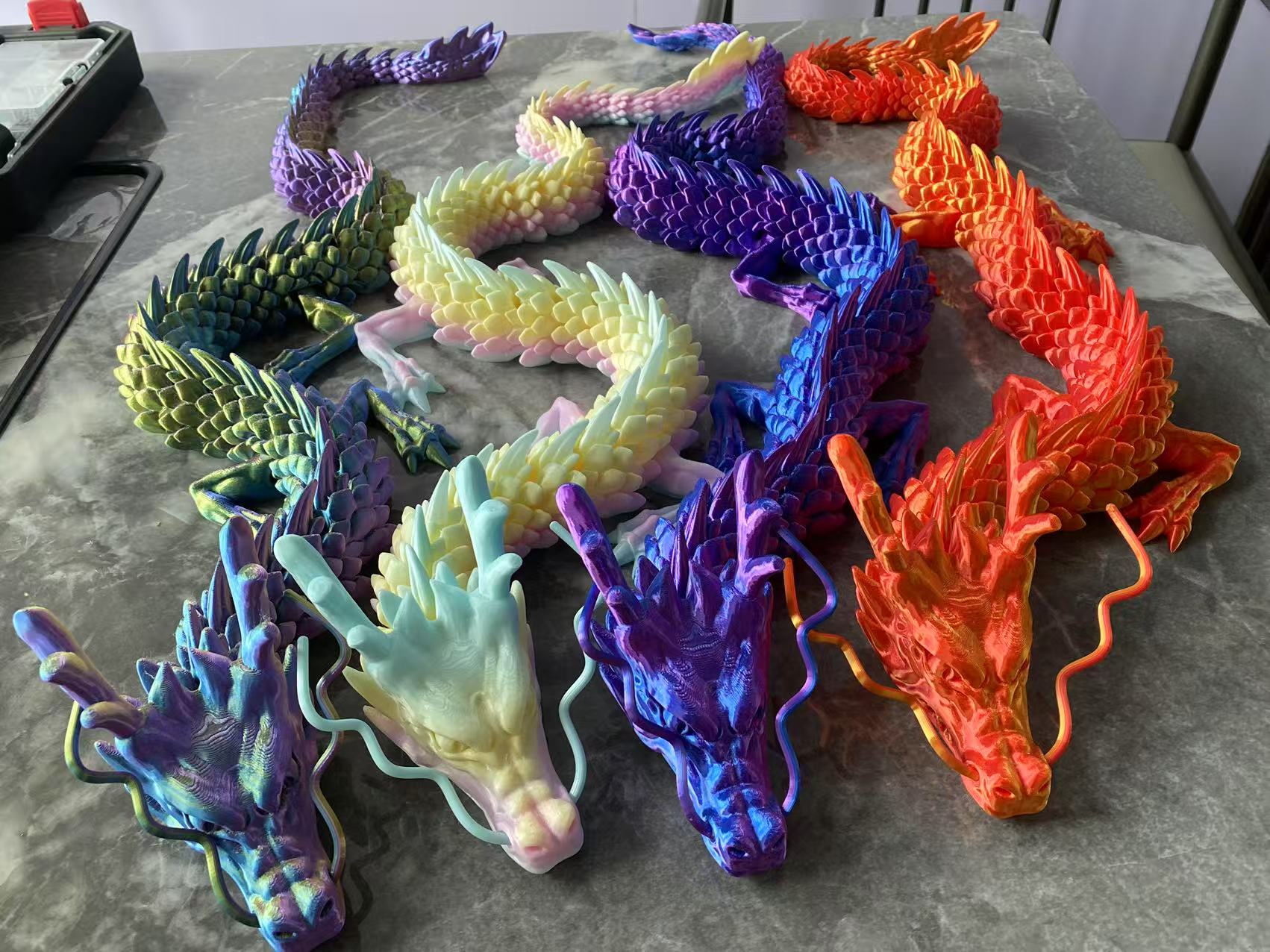 ของเล่นมังกรพิมพ์ 3 มิติ ขนาด  - 3D Printing Gif บทวิจารณ์และราคา
