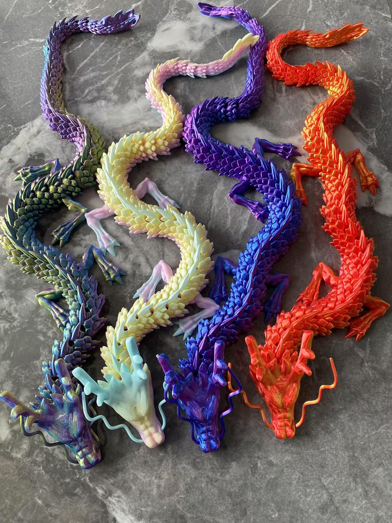 ของเล่นมังกรพิมพ์ 3 มิติ ขนาด  - 3D Printing Gif บทวิจารณ์และราคา