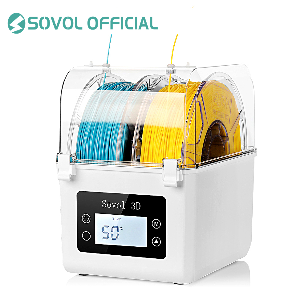 Sovol 2 ม้วน Filament Dehydrat - 3D Printing Deck Box บทวิจารณ์และราคา