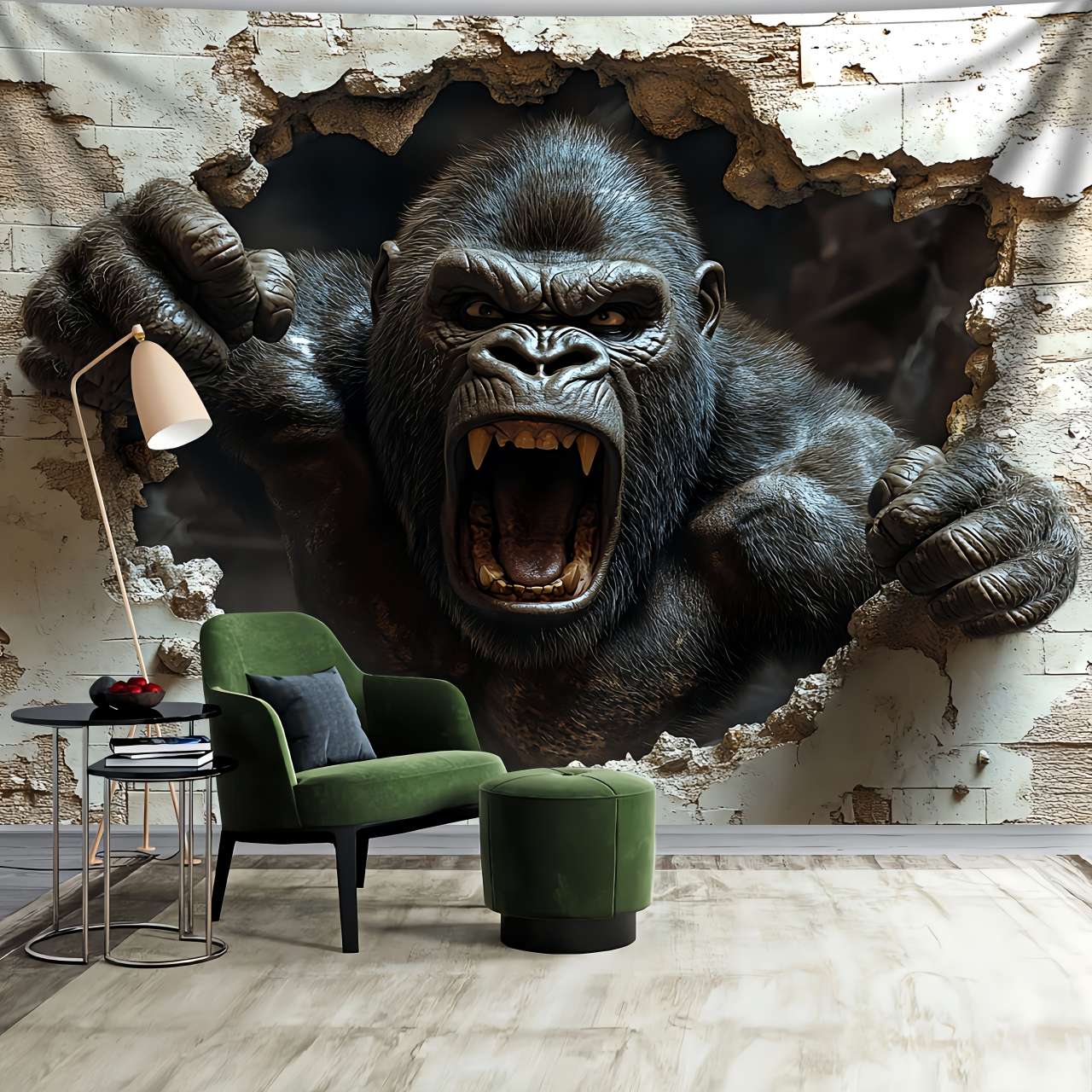 1 PC 3D แบบไดนามิก Gorilla Wal - 3D Printing Room บทวิจารณ์และราคา