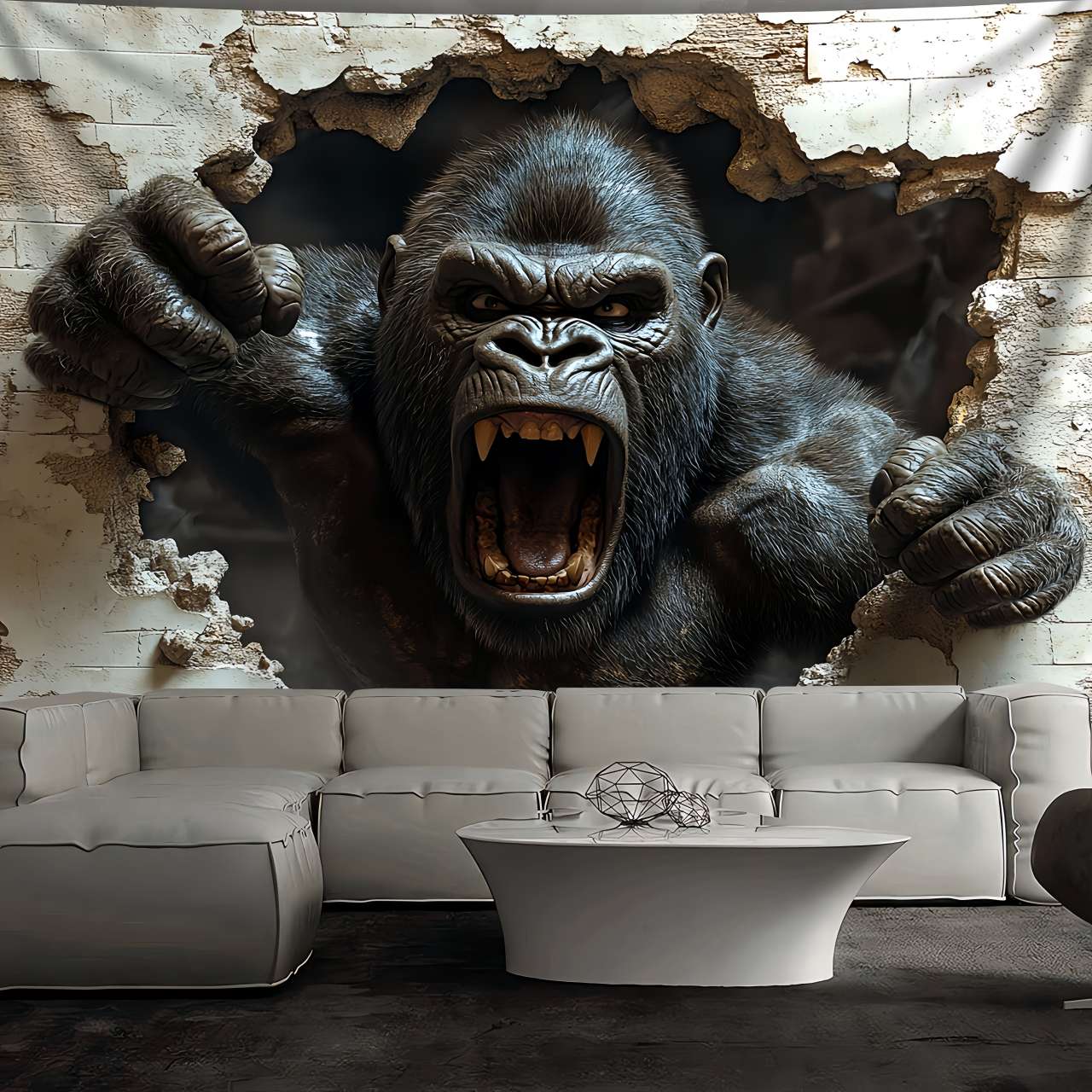 1 PC 3D แบบไดนามิก Gorilla Wal - 3D Printing Room บทวิจารณ์และราคา