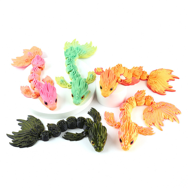 ของตกแต่งรูปมังกรดาเหวยไห่ พิม - 3D Printing Gif บทวิจารณ์และราคา