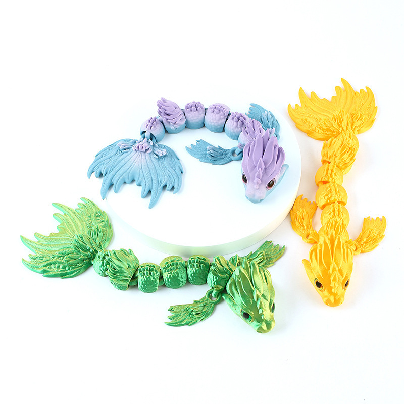 ของตกแต่งรูปมังกรดาเหวยไห่ พิม - 3D Printing Gif บทวิจารณ์และราคา