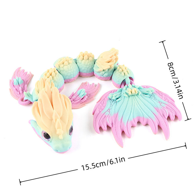 ของตกแต่งรูปมังกรดาเหวยไห่ พิม - 3D Printing Gif บทวิจารณ์และราคา