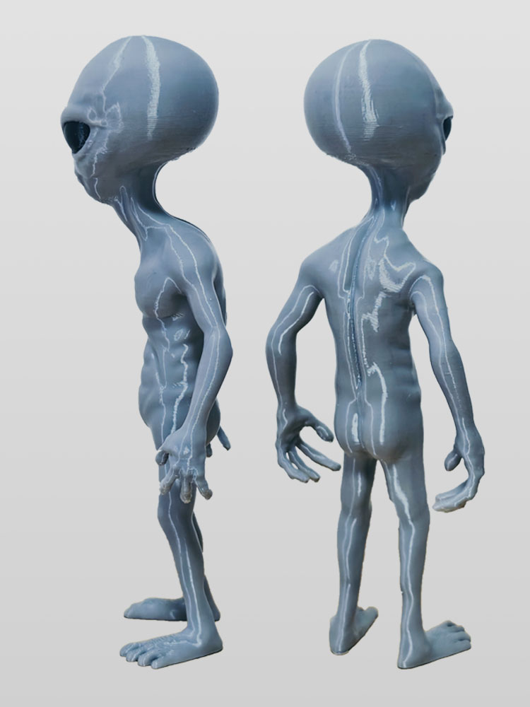 2025 ใหม่ Roswell UFO สีเทา Al - 3D Printing Room บทวิจารณ์และราคา